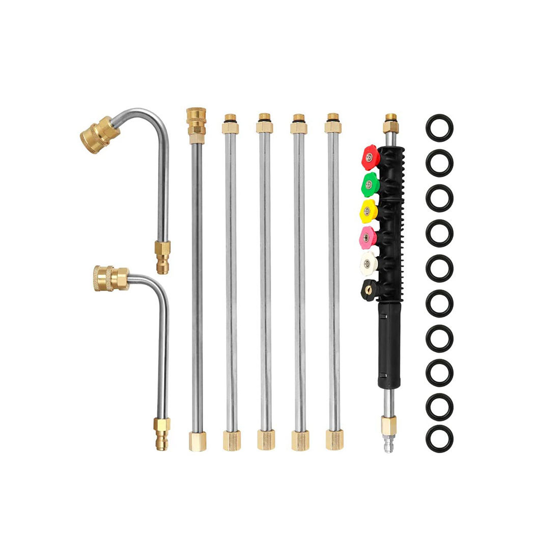 SPS High Pressure Washer Spare Parts Extension Wand Set Power Washer Accessories