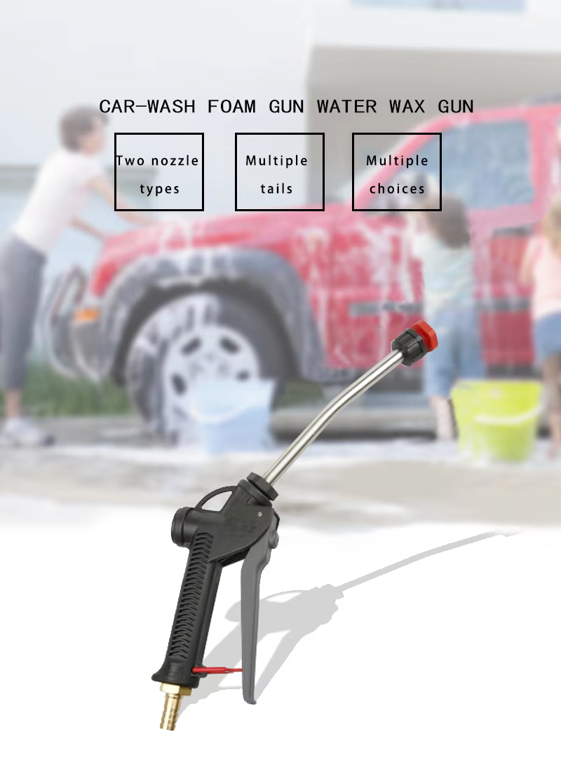 SPS High Pressure Water Spray Foam Gun Car Chemical Liquid Wax Spray Gun Car Wash Washer Gun With Spray Nozzle factory