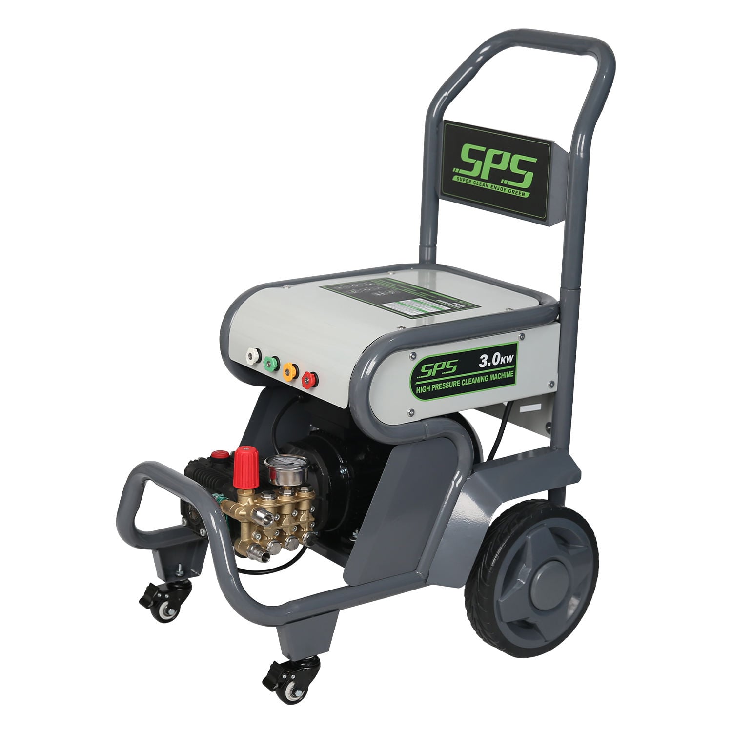 220V 3KW 1600PSI 15LPM Portable Commercial Car Washing Machine Commercial High Pressure Water Car Washer