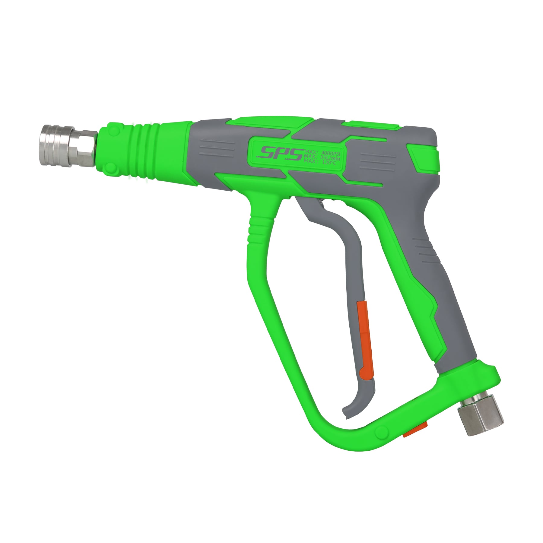 4000PSl Hiqh Pressure Washer Gun Car Washing 3/8 Female Thread Fitting Power Washer Handle Short Spray Gun
