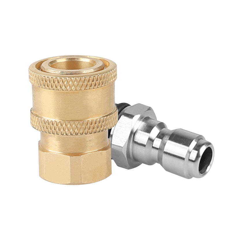 SPS G M14 Quick Plug Quick Coupling Stainless Steel Copper High Pressure Washer Car Wash Copper Fitting
