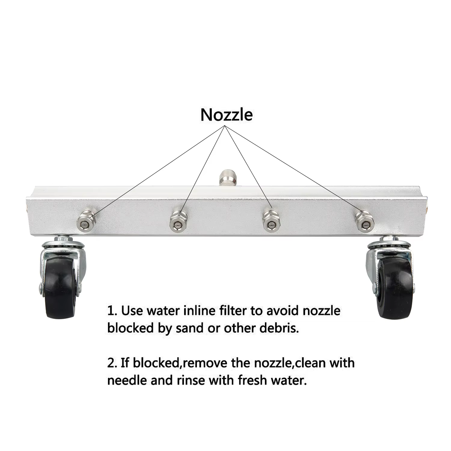 4000 PSI High Pressure Washer Water Broom Ground Cleaner Pressure Washer Flat Surface Cleaner details