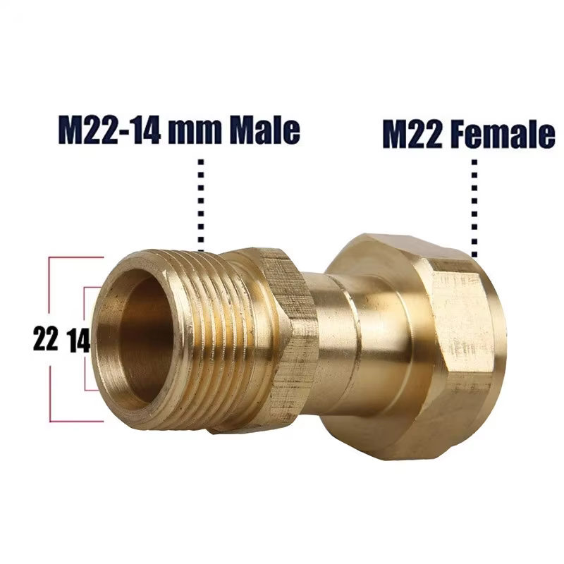 SPS High Pressure Washer Swivel Joint Hose Fittings Quick Connect Coupling Pressure Washer Gun Adapter Pivoting Coupler  details