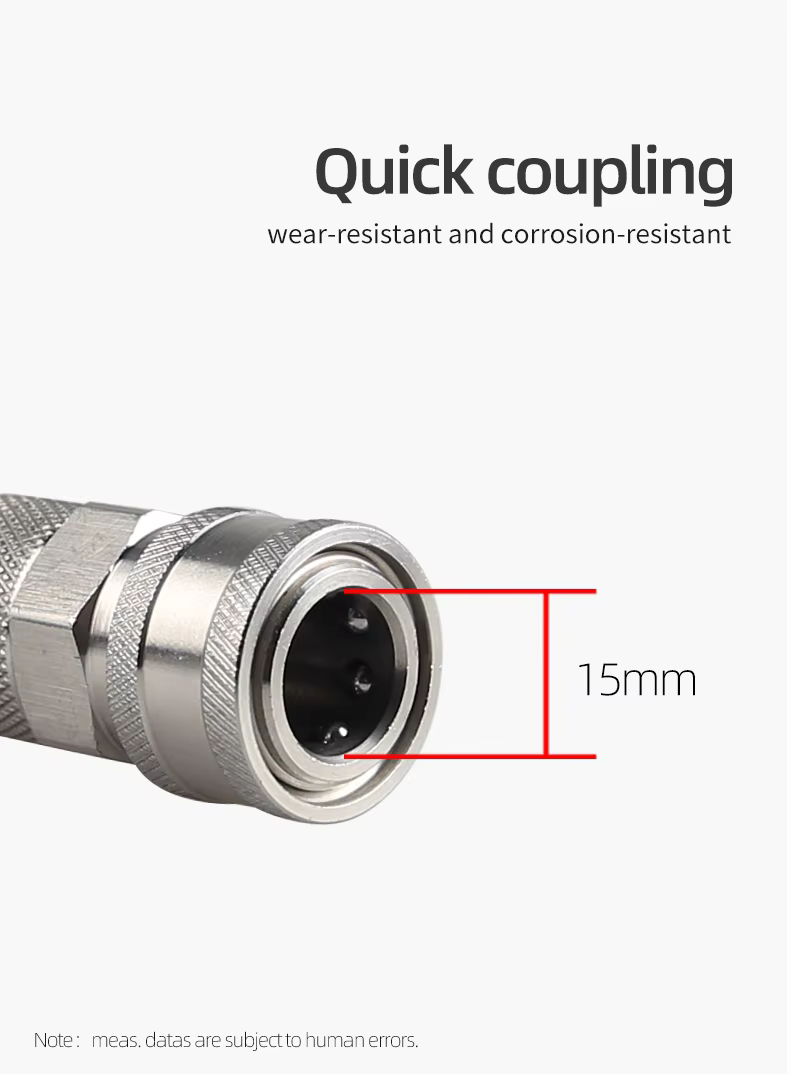 SPS 3/8 Inch Anti-winding Quick Connector Stainless Steel Quick Plug and Quick Coupling details