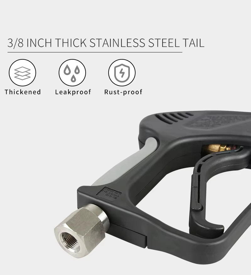 SPS 500 Bar High Pressure Water Gun Industrial Pressure Cleaning Equipment manufacture