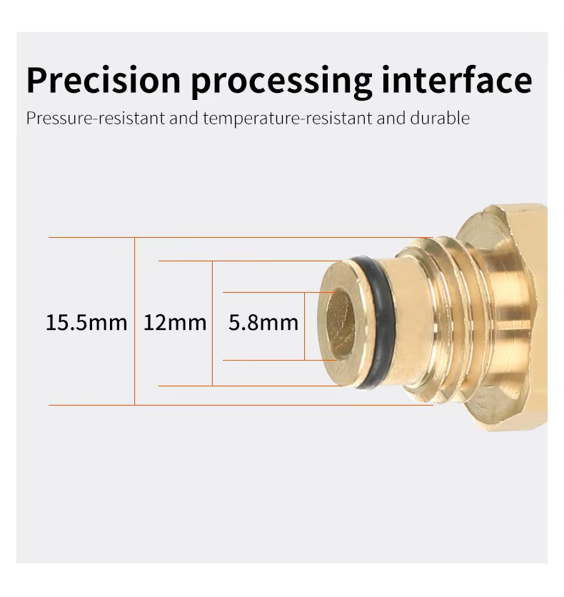 SPS 1/4 Quick Coupling Brass Quick Connector Quick Release Fittings Connect Pressure Cleaner details