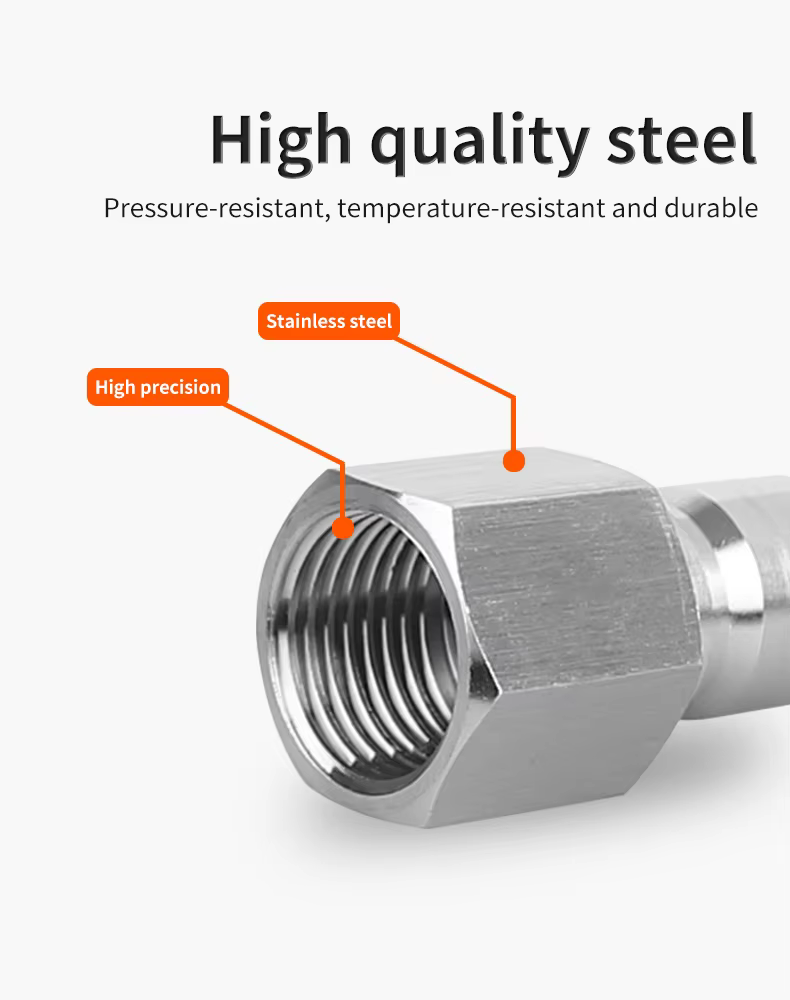 SPS 1/2 Inch NPT Quick Plug Female Stainless Steel Fitting Quick Couple Pressure Washer Adapter Quick Connector supplier