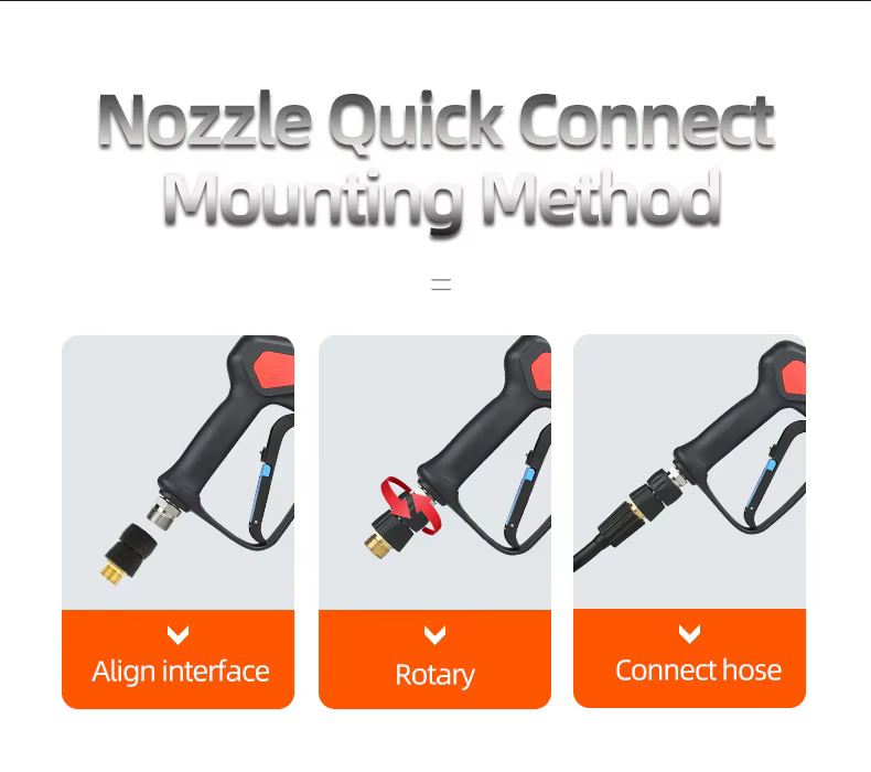 SPS 5000 PSI M22-14 to M22-14 TR22 Anti-winding High Pressure Washer Adapters Quick Connect Fitting for Nilfisk supplier