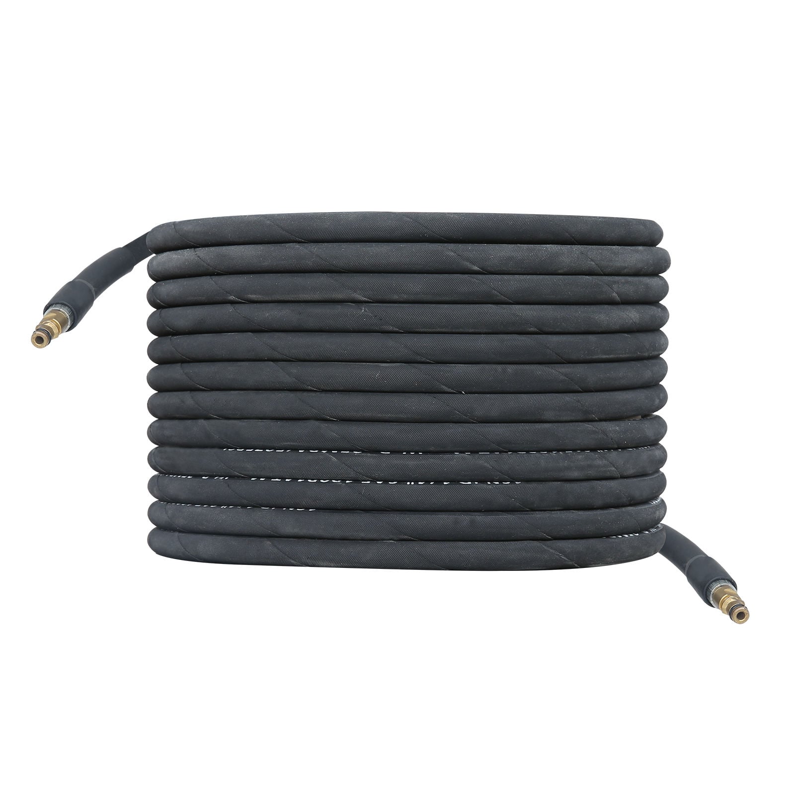 SPS 35 MPA 5075PSI 50FT 1/4 High Pressure Washer Hose K.C. Quick Plug Rubber Steel Hose