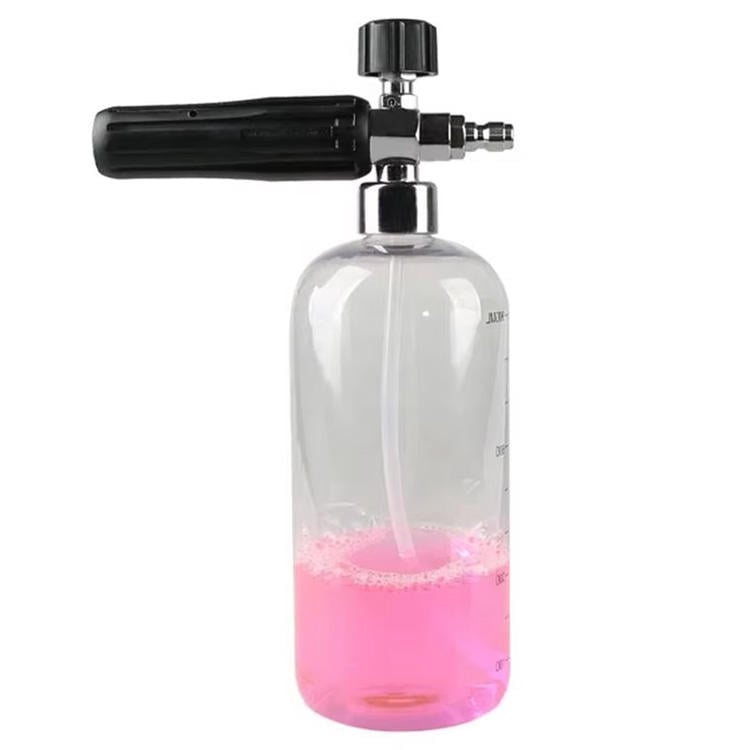 SPS 5000 PSI 1L Transparent Snow Foam Lance Car Wash Snow Shampoo Foam Cannon Foam Nozzle