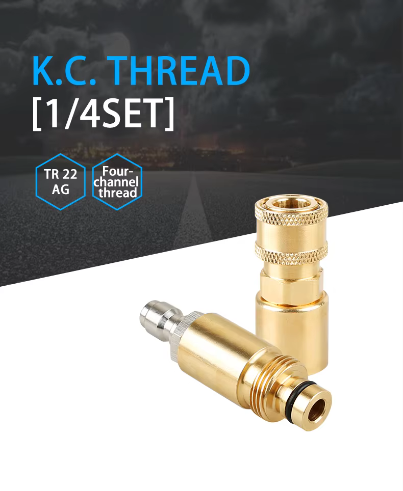 1/4 Inch Male Female Thread,High Pressure Washer Brass Coupler Fitting factory