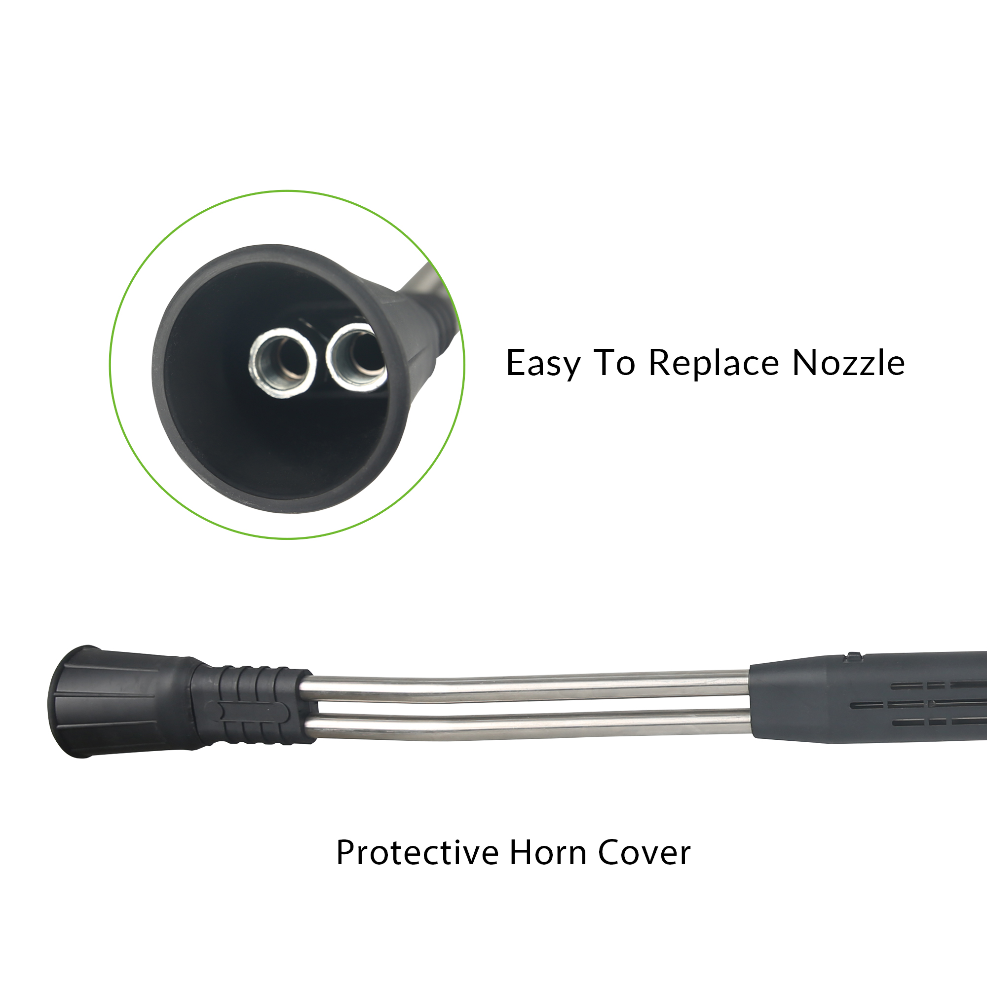 Get professional-level cleaning results with a pressure washer wand