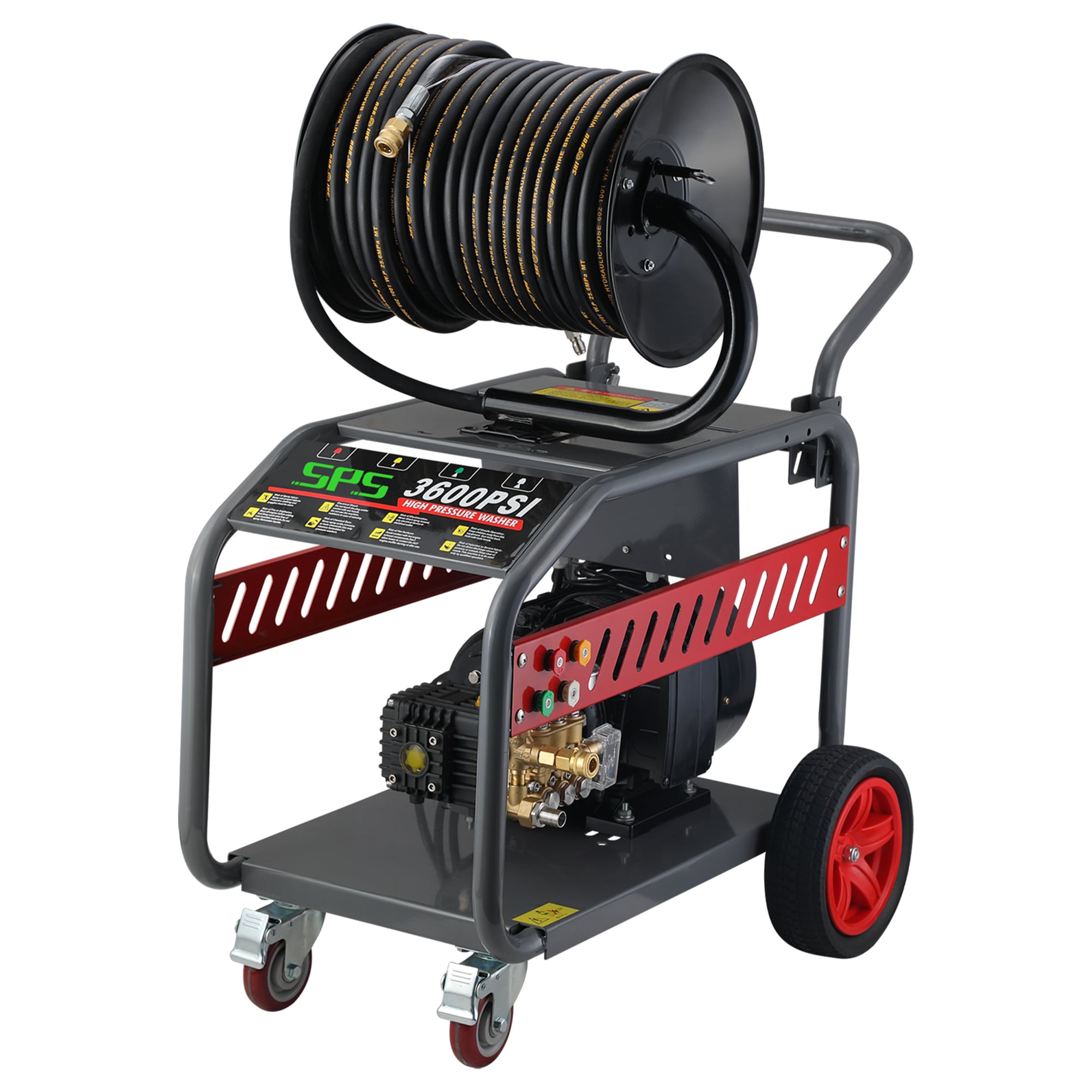 Save time and effort with the powerful high pressure car cleaning gun