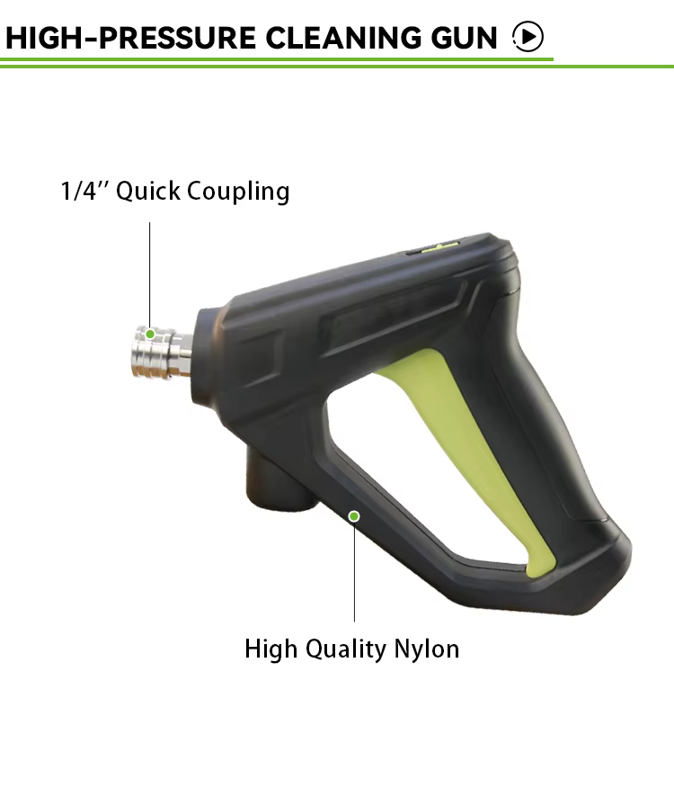 SPS 4350PSI 300bar High Quality Pressure Washer Gun Easy Lock Water Spray Short Trigger Gun for Car Washer Machine factory