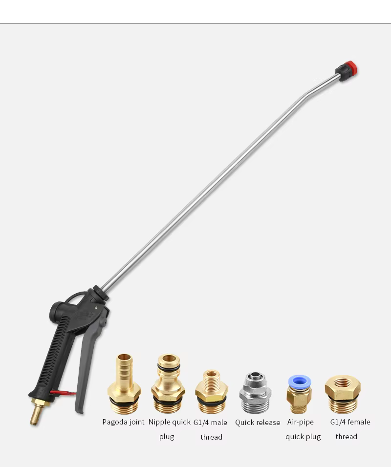 SPS ODM Water Spray Gun High Pressure Wax Liquid Car Washer Long Gun Portable for Chemical Liquid Spray Gun supplier