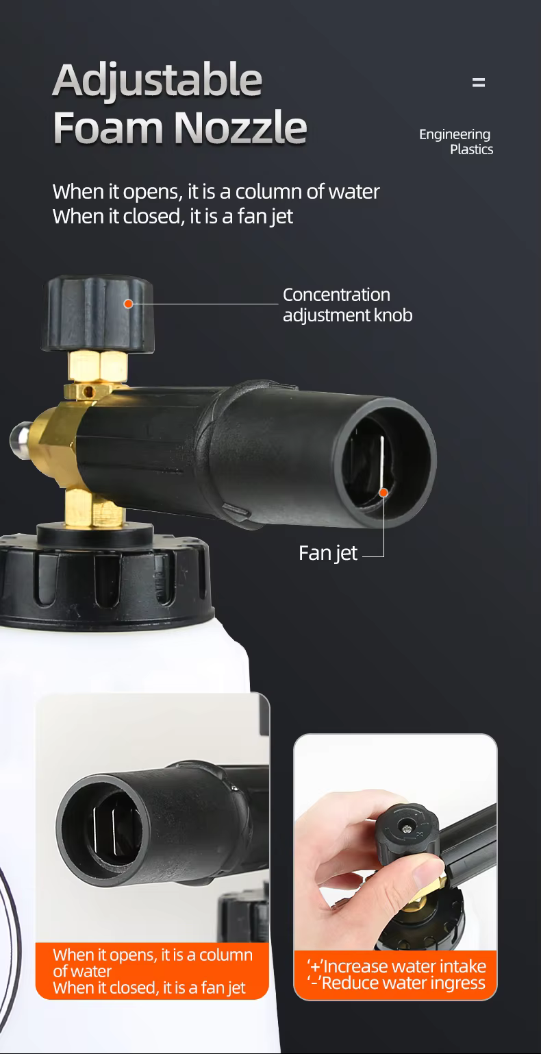 SPS 5000 PSI High Pressure Premium Extension Rod Foam Cannon Snow Foam Lance With Quick Connector details