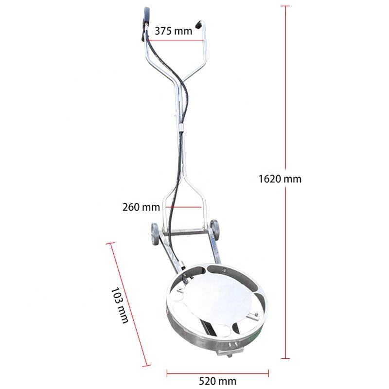 SPS 4000 PSI 20 Inch Stainless Steel High Quality High Pressure Washer Undercarriage Cleaner