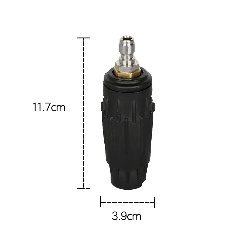 SPS 5000PSI High Pressure Gun Hose Nozzle 1/4'' Quick Spray Tips Adjustable Pressure Washer Brass Spray Gun Nozzle manufacture