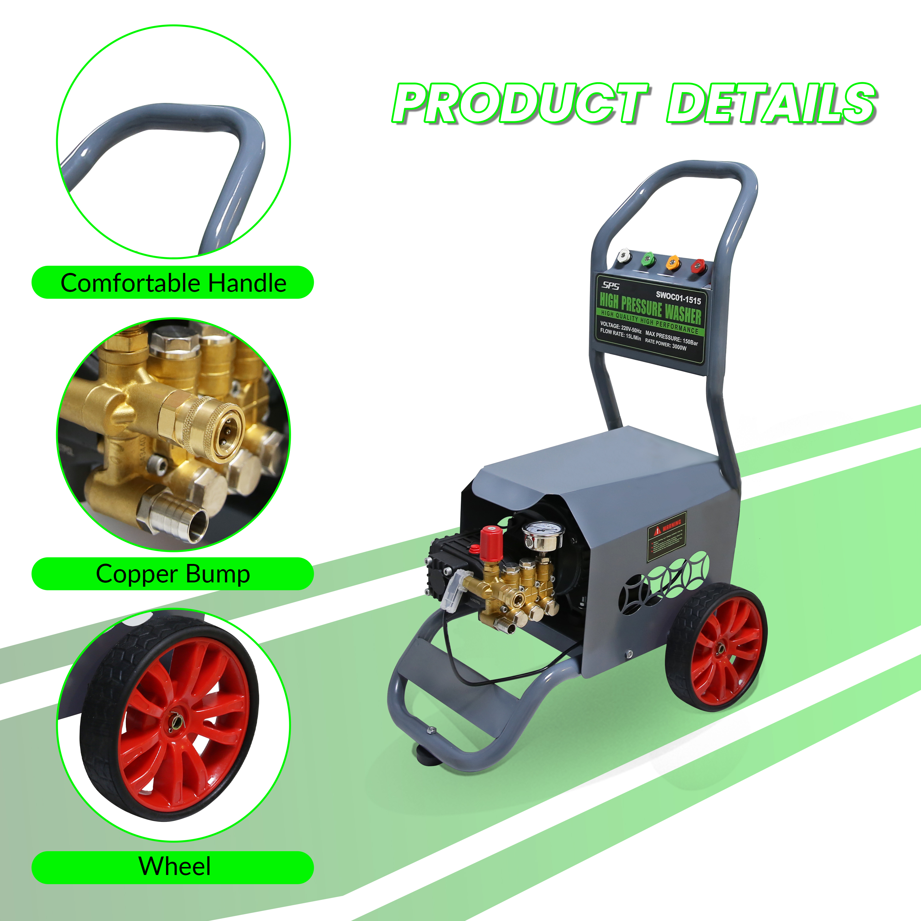 Save time and energy with pressure sprayer car wash