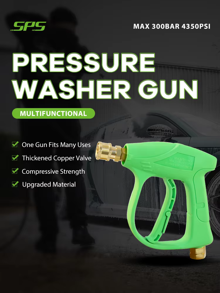 Newest Design 3000PSI 210Bar High Pressure Gun High Pressure Car Cleaning Washing Spray Water Gun Pressure Washer Gun factory