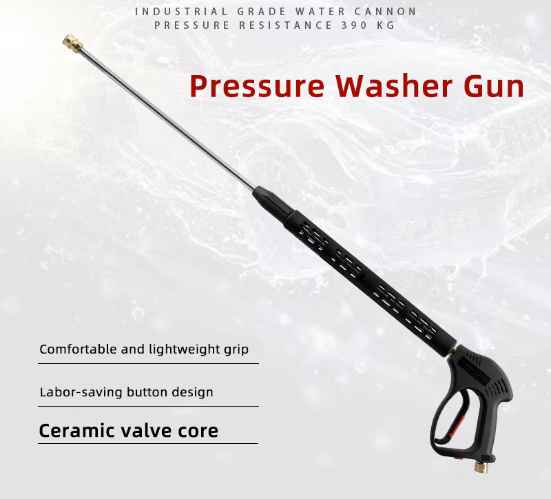 SPS Car Cleaning Gun With Extension Wand and Nozzles High Pressure Car Wash Water Spray Gun Car Washing factory