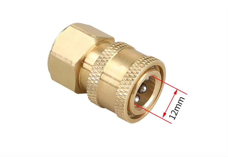 SPS HD Series 1/4 Quick Plug High Pressure Washer New Quick Connect Adapters Coupler Fitting details