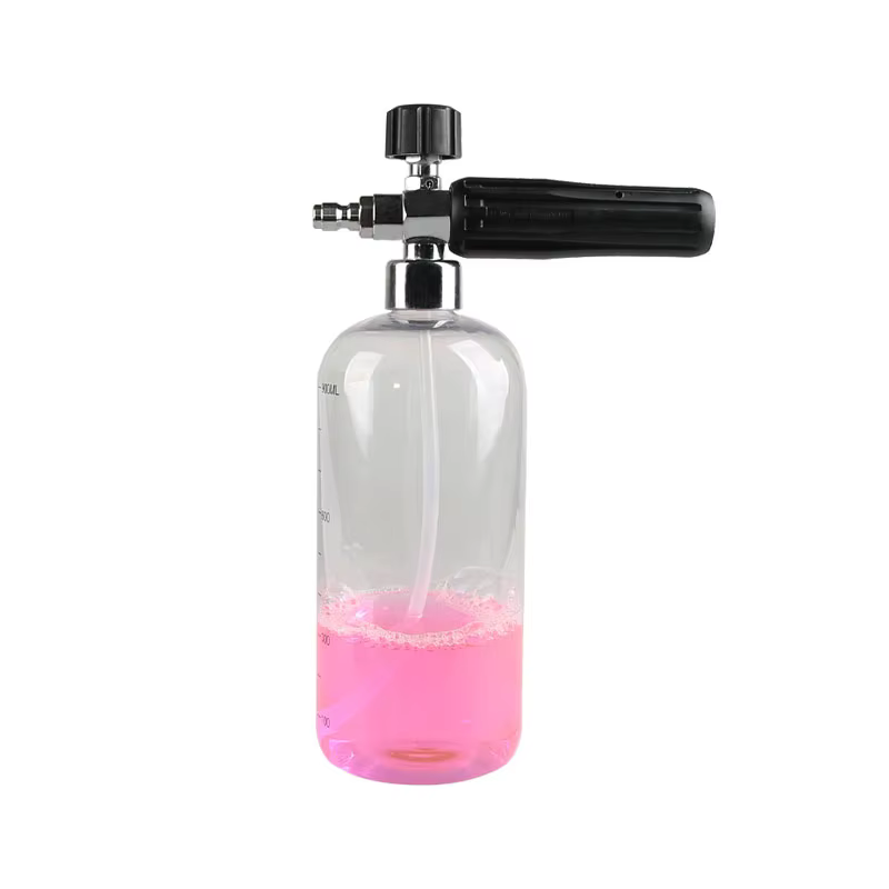 SPS 5000 PSI 1L Transparent Snow Foam Lance Car Wash Snow Shampoo Foam Cannon Foam Nozzle manufacture