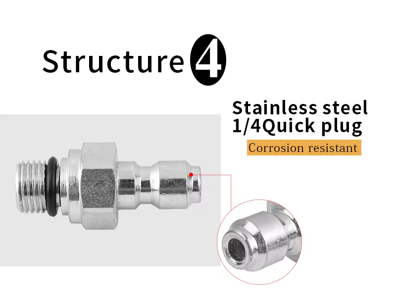 SPS 4500 PSI Brass and Stainless Steel Fitting High Pressure Spray Filter Nozzle for Car Washer Gun supplier