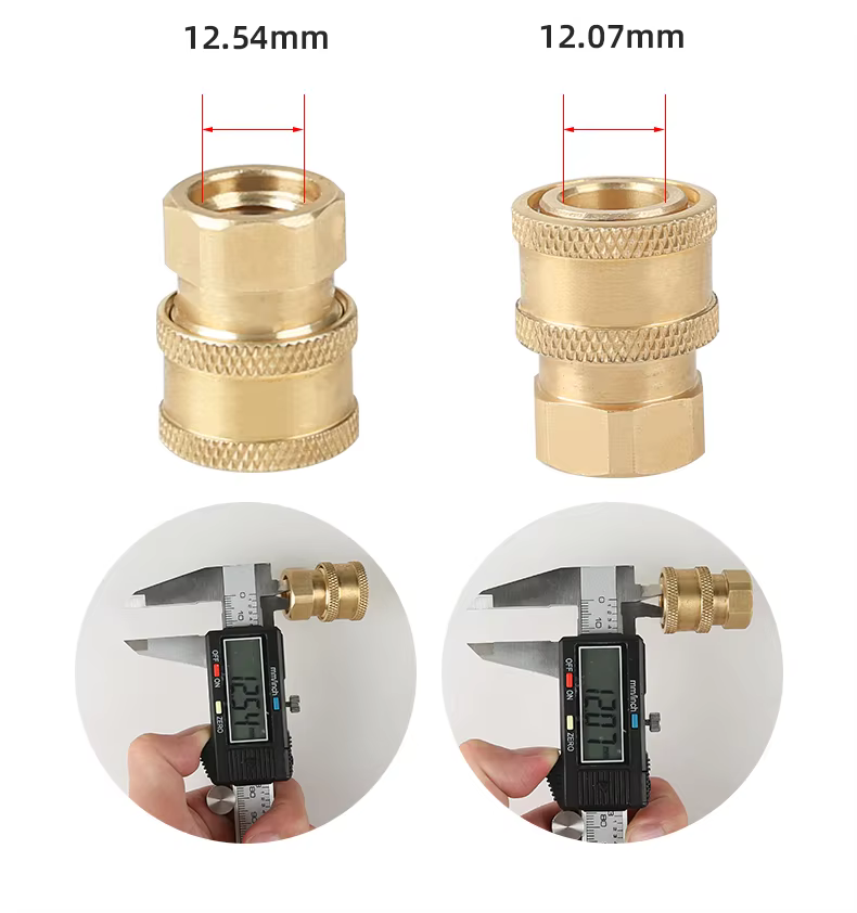 SPS G M14 Quick Plug Quick Coupling Stainless Steel Copper High Pressure Washer Car Wash Copper Fitting factory