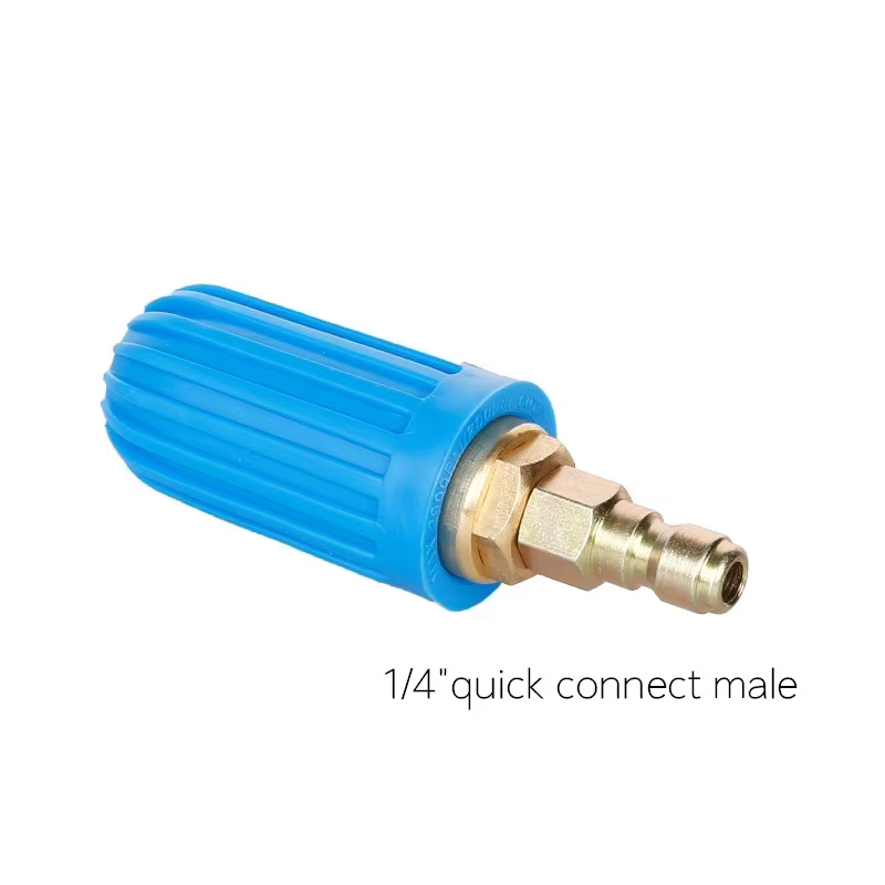 SPS 1/4'' Quick Disconnect 2175 PSI 360 Degree High Pressure Cleaner Car Washer Gun Rotary Spray Nozzle details