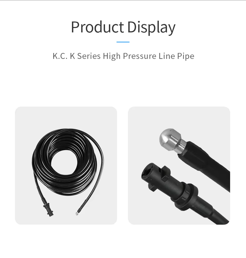 SPS 18 MPA 100FT K Series High Pressure Line Pipe Sewer Jet Nozzle Washer Hose supplier