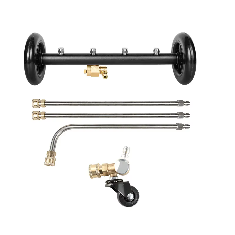 SPS 15 Inch Surface Cleaner Pressure Washer Undercarriage Cleaner,Cleaning Water Broom With Extension Wand manufacture