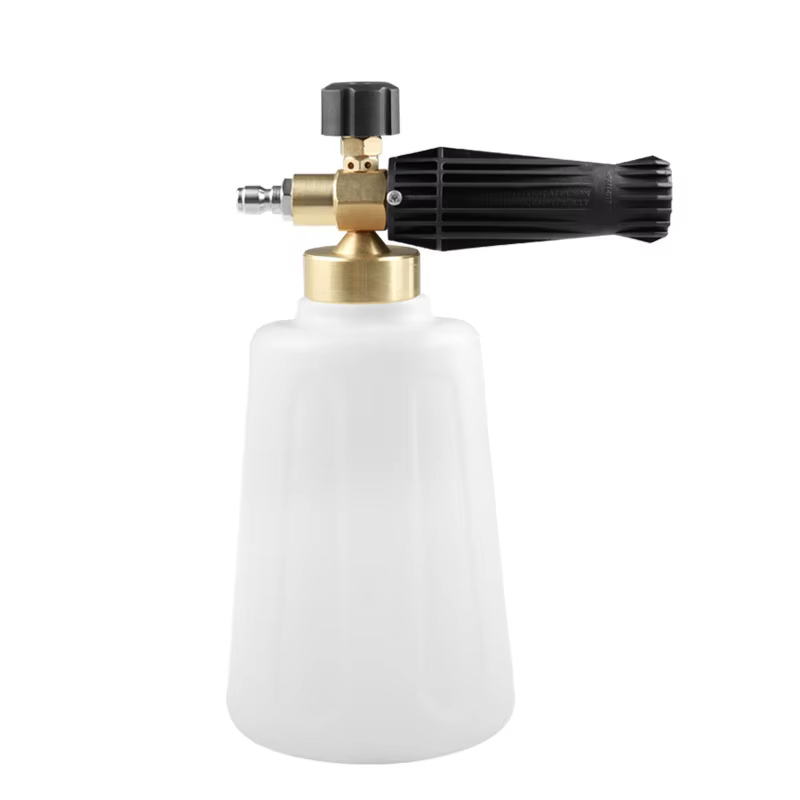 SPS 2L Snow Foam Lance Car Wash Adjustable Nozzle White Bottle Foam Cannon details