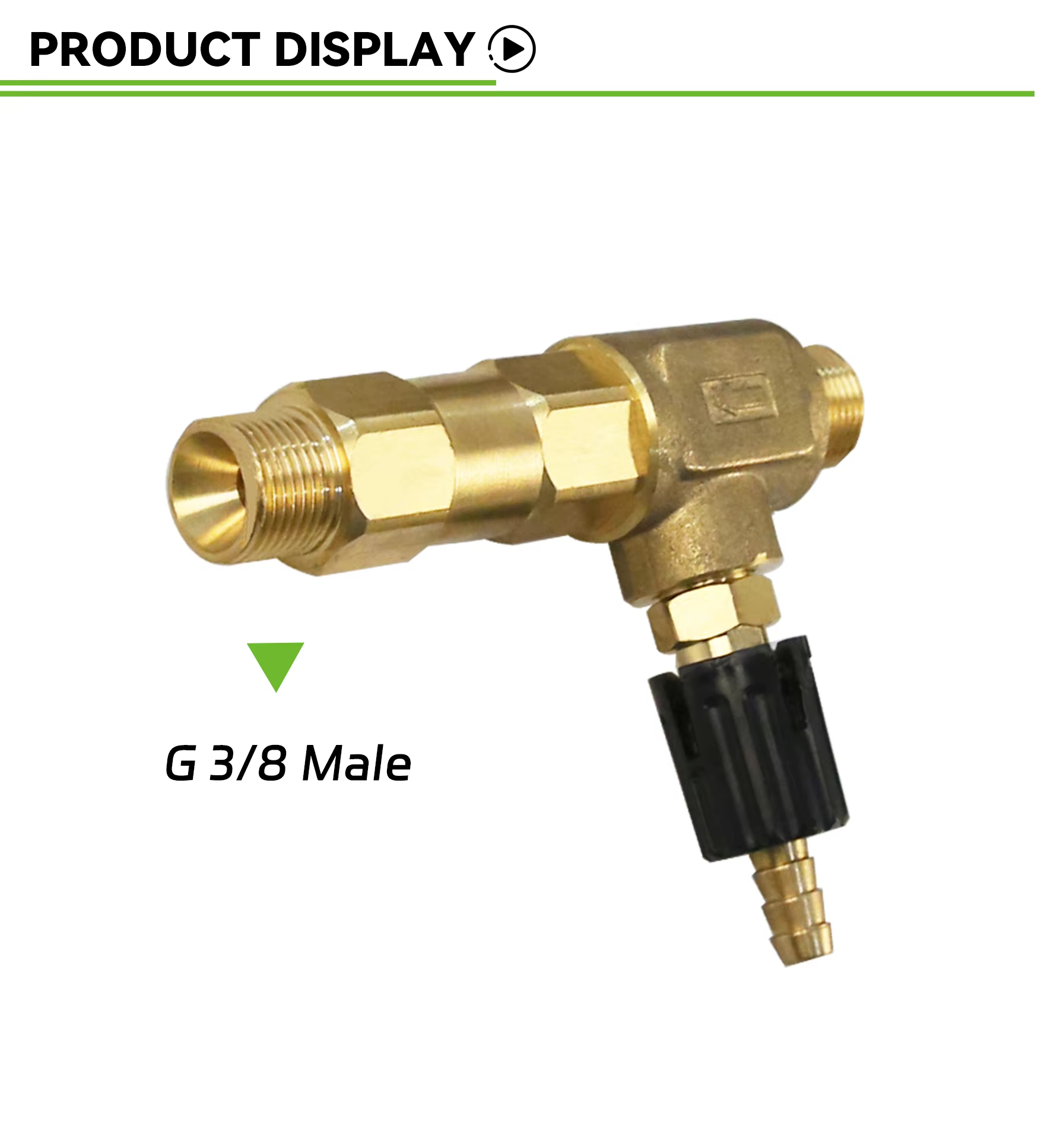 Professional Pressure Washer Snow Foam Lance 2 In 1 High Pressure Spray Lance Double Spear Twin Extension Lance With Adjustable Chemical Injector Kit manufacture