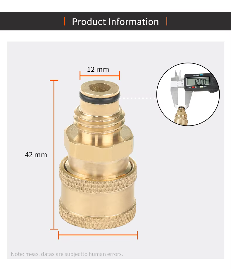 SPS 1/4 Quick Coupling Brass Quick Connector Quick Release Fittings Connect Pressure Cleaner factory