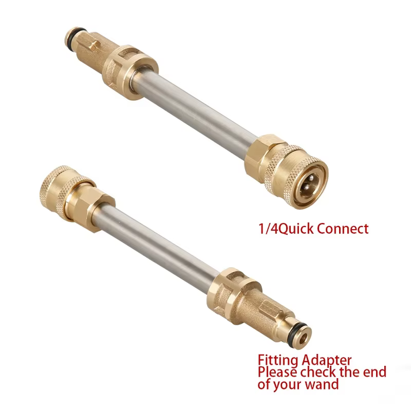 SPS High Pressure Washer Extension Wand With Quick Coupling Quick Connect Car Wash Set manufacture