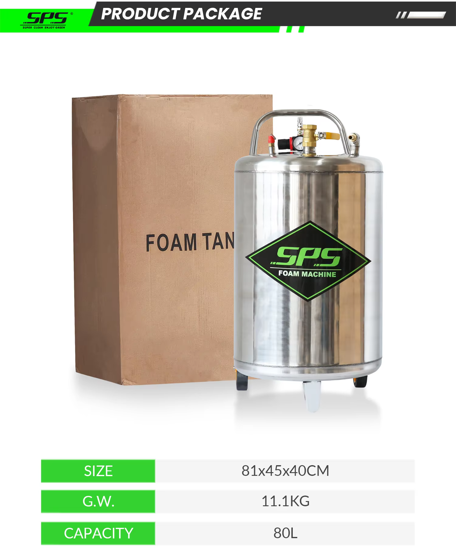 SPS Upgraded Foam All-in-one Machine Car Wash Foam Machine Foam Make Machinery supplier