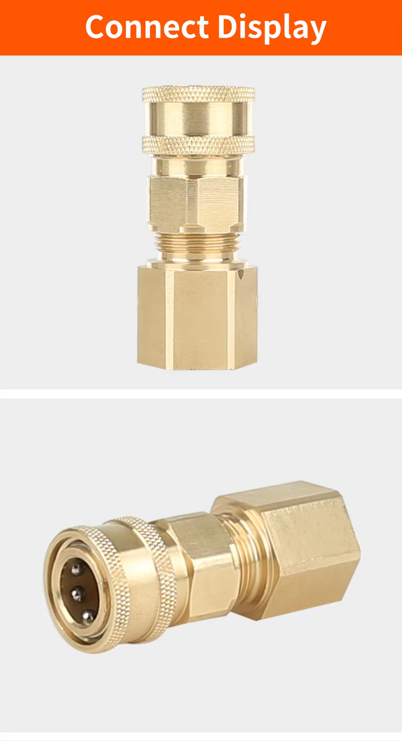 SPS 3/8 Quick Coupling to Female TR Quick Connect Coupler High Pressure Washer Fitting Adapters factory