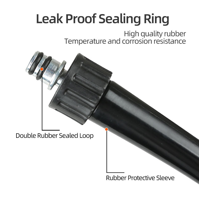 Experience a professional clean from the comfort of your own home with a high pressure car wash gun
