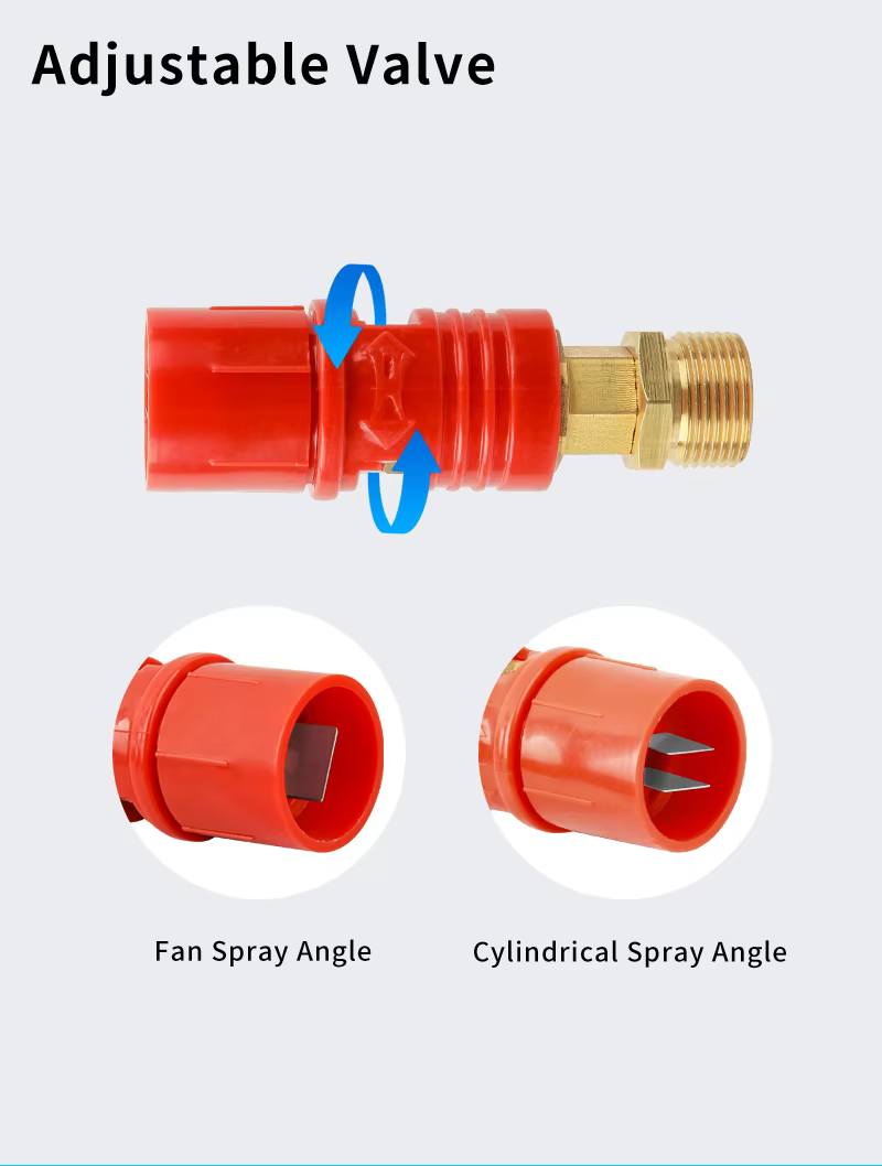 SPS 4500PSI Adjustable High Pressure Car Washer Accessories Duckbill Nozzle for Car Washing Gun details