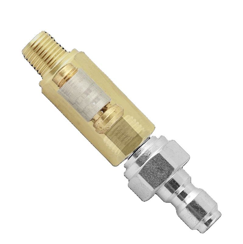 SPS 4500 PSI Brass and Stainless Steel Fitting High Pressure Spray Filter Nozzle for Car Washer Gun