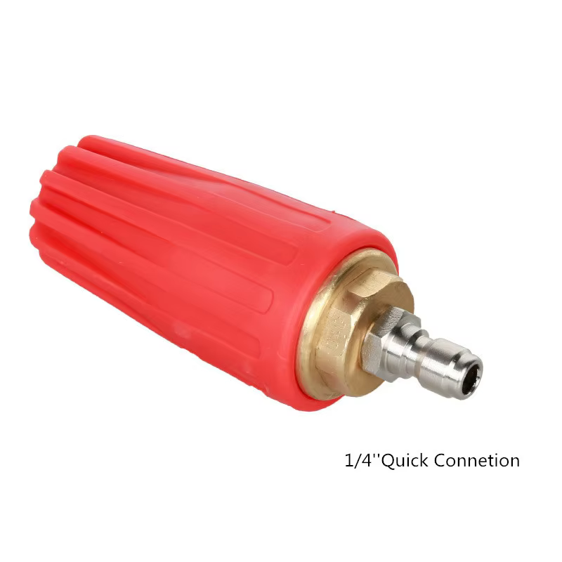 SPS 5000 PSI 1/4 Inch Quick Connect High Pressure Power Washer Red Rotary Turbo Nozzles manufacture
