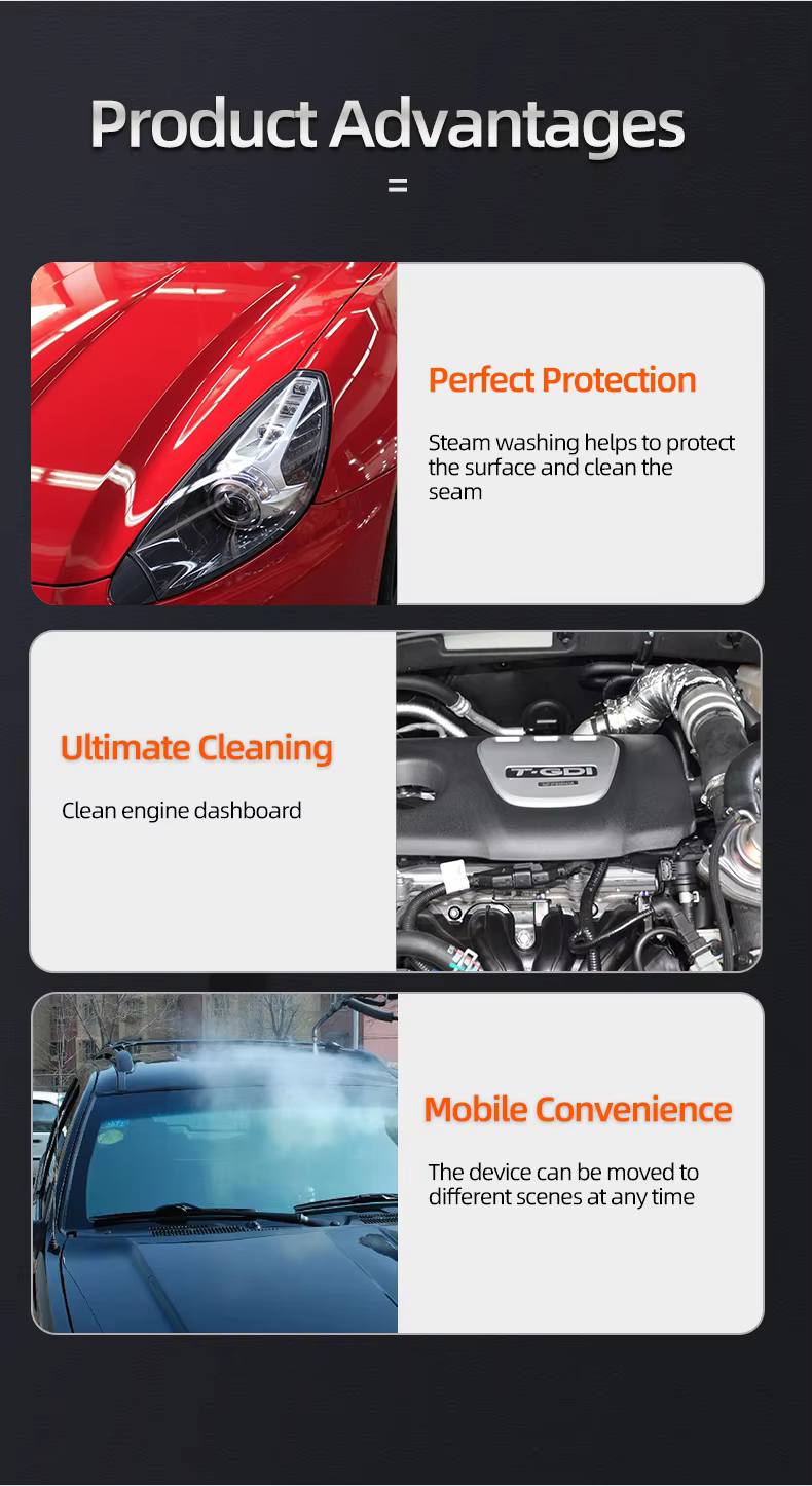 SPSWholesale Car Wash Steam Spray Gun High Pressure Steam Cleaning Gun High Pressure and High Temperature Steam Gun factory