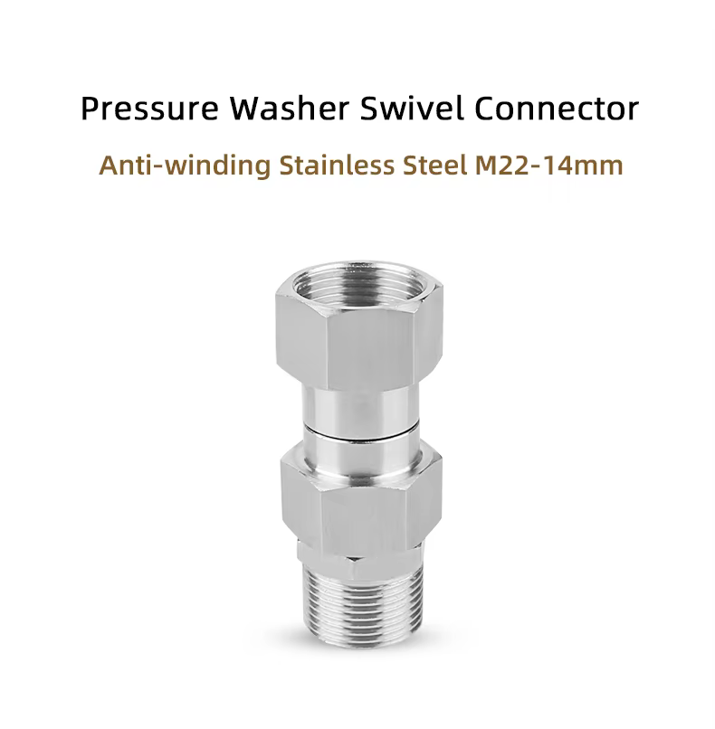 SPS Anti-winding Stainless Steel M22-14mm High Pressure Washer Stainless Steel Fitting manufacture