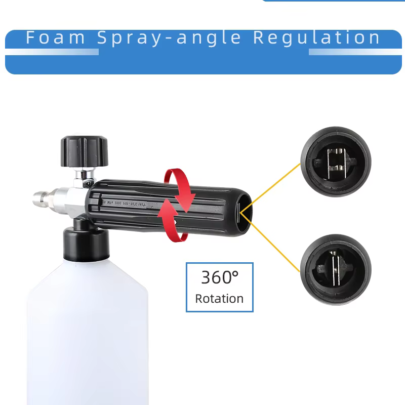 SPS IBG Car Pressure Washer Foam Lance Electroplated Plastic and Brass Bottle with Copper Components factory