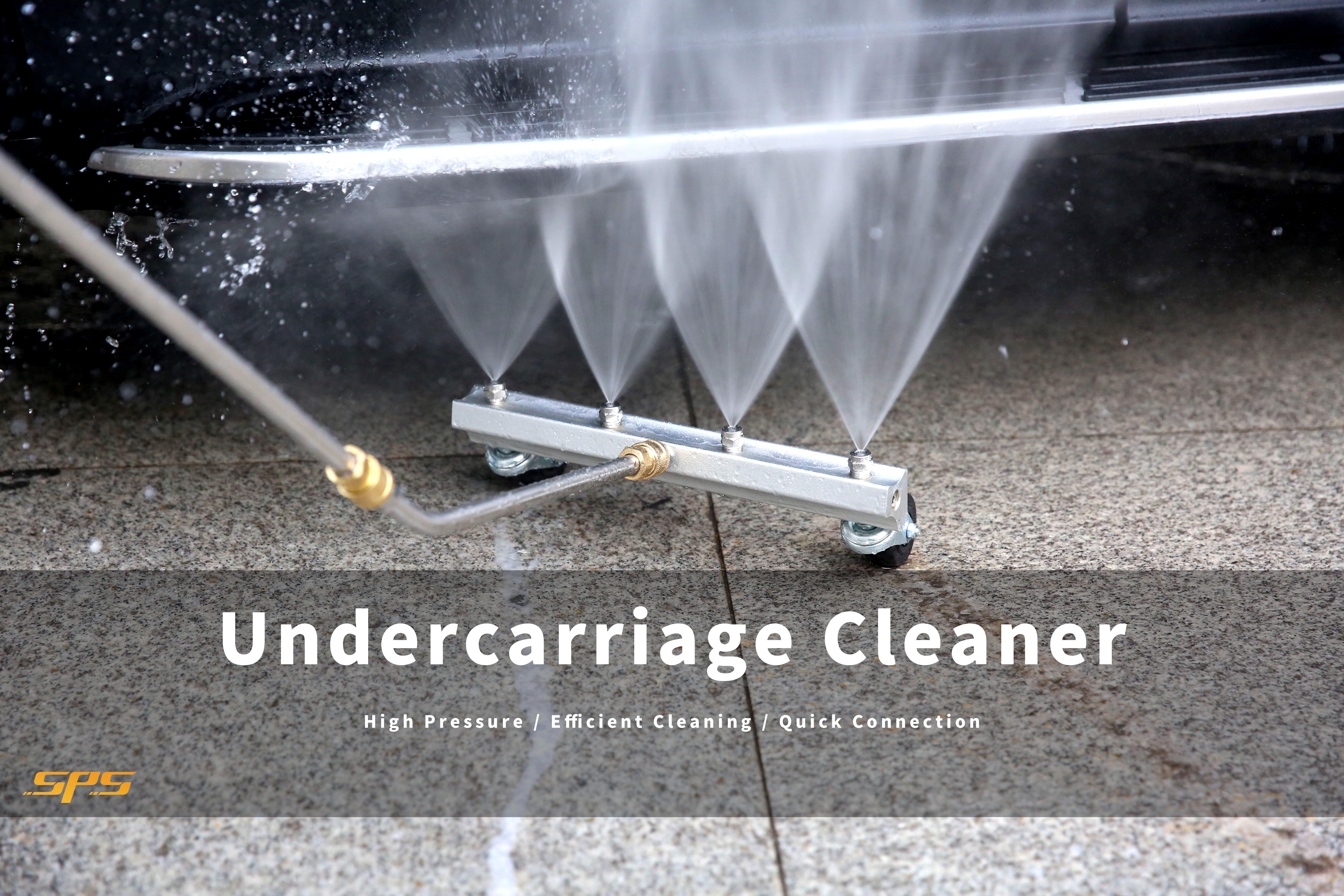 4000 PSI 4 Nozzles Pressure Washer Undercarriage Cleaner Car Chassis Cleaning Equipment Car Detailing Water Broom supplier