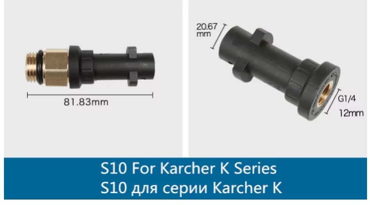 SPS High Pressure Foam Gun Adapter Nilfisk Series for Car Cleaning and Fittings for Snow Foam Lance Cannon manufacture