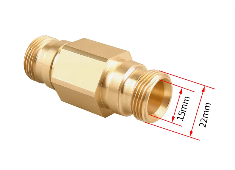 SPS M22-15 mm Male to M22-15 mm Male High Pressure Washer Coupler Fitting Adapters supplier