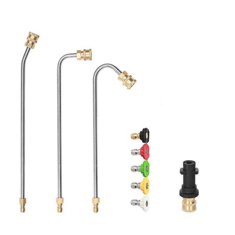 SPS 5000PSI High Pressure Washer Gutter Cleaner Attachment Extension Wands Kit