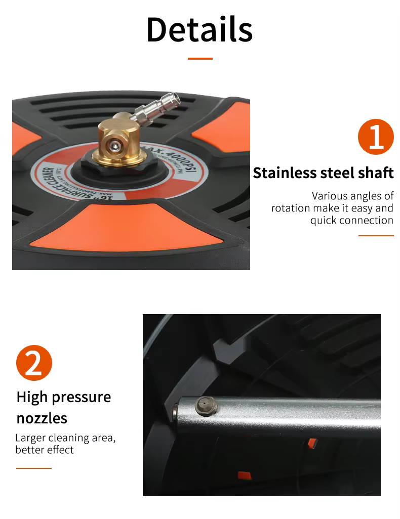 SPS 4000PSI Pressure Washer Flat Surface Cleaner Floor Cleaner Ground Cleaning Machine supplier